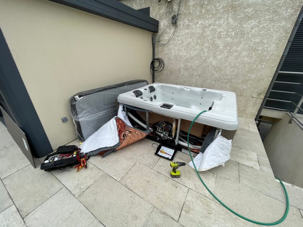 Réalisation DPS France — chantier piscine, spa ou hammam en Île-de-France